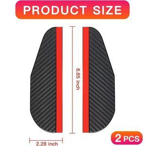 Set di 2 Copri Specchietti Laterali Impermeabili Universali Protezioni Antipioggia per Auto, Camion, SUV e Pickup - Product Image 4