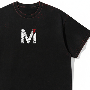 T-shirt Boxy Homme Haute Densité en Coton Lourd, Épaules Tombantes, Streetwear, Logo Personnalisé, Impression Sérigraphique, Uni, Vierge, Coupe Oversize - Product Image 2