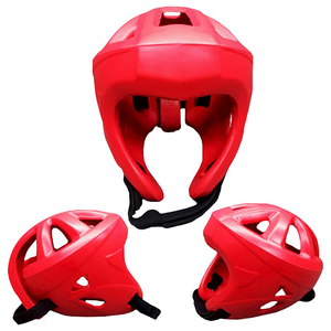 Casque de boxe MMA professionnel en caoutchouc, matériau PU, protège-tête de kick-boxing avec caractéristiques avancées pour les arts martiaux - Product Image 4