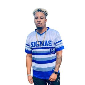 Camiseta de Béisbol con Rayas Phi Beta Sigma para Hombre, Ajuste Cómodo, Calidad Premium, Ropa de Fraternidad Griega, Ropa Deportiva Informal - Product Image 1