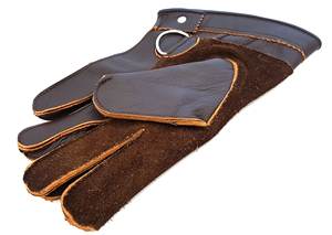 Guantes Cortos de Cetrería, Color Personalizado, Guantes Profesionales de Cuero de Vaca Nubuck para Cetrería, Según las Demandas del Cliente - Product Image 2