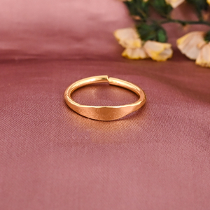 Anillo Clásico Vintage Ajustable de Latón Chapado en Oro para Mujer, Regalo de Boda o Compromiso, Lote al por Mayor de 25 Pares - Product Image 1