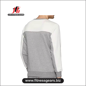 เสื้อสเวตเชิ้ตผู้ชาย ผ้าฝ้ายฟลีซ 100% คอกลม ทรงปกติ ระบายอากาศได้ดี เป็นมิตรกับสิ่งแวดล้อม เหมาะสำหรับฤดูหนาว สไตล์ลำลอง แฟชั่น สวยหรู - Product Image 2