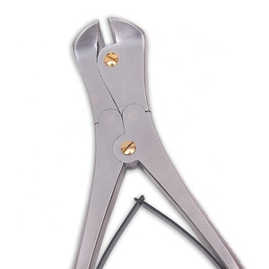 Alicates cortacables al por mayor de 7 pulgadas para cirugía ortopédica, cortador de placas y clavos de acero inoxidable, alicates de corte lateral para clavos T.C. - Product Image 2