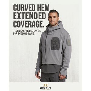 Veste à capuche techwear tendance pour homme, Power Stretch Pro, coupe oversize, style streetwear, résistante à l'eau, toile, taille XS, étiquette OEM personnalisée - Product Image 4