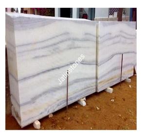 Losa de Mármol Blanco Albeta con Vetas Naturales para Instalación en Pisos, Revestimiento de Paredes, Baños, Superficies Interiores y Paneles - Product Image 1