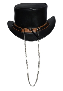 Chapeau de cowboy vintage en cuir artisanal, style western, pour ranch, rodéo, équitation, extérieur, mode, à large bord, qualité supérieure - Product Image 4