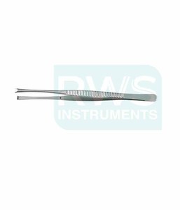 INSTRUMENTS RWS, forceps de dissection Nelson, fabrication allemande, acier inoxydable, utilisation en chirurgie générale, certifié CE classe II - Product Image 1