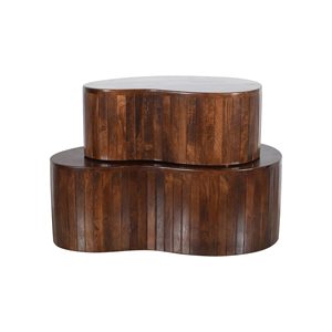 Contemporary Stylish <b>Nesting</b> <b>Tables</b> Living Room Furniture <b>Coffee</b> <b>Table</b> <b>Set</b> with Strong Base and Sleek Finish Functional <b>Table</b> - Product Image 3
