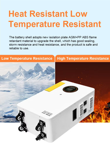Convertisseur solaire hybride tout-en-un empilable 3,6 kW 7,68 kWh Batterie LiFePO4 25,6 V Communication RS485 - Product Image 3