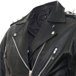 Casual Wear Genuine Fashion Leather <b>Jacket</b> For Sale 2026 New Arrival Lightweight & Comfortable <b>Men</b> Leather <b>Jacket</b> - Product Image 4