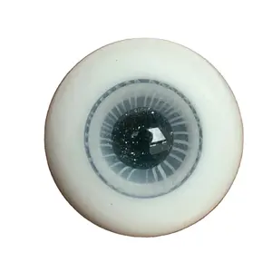 Handmade BJD Eyeball Natural Gray Glass Doll Eyeball for 1/3 1/4 1/6 1/8 OB11 Scale BJD Doll