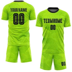 Uniformes de Fútbol Premium, Conjunto de Camiseta de Fútbol Personalizada, Secado Rápido, Transpirable, Camiseta y Pantalones Cortos Deportivos para Equipos - Product Image 3