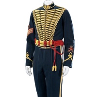 Vestes de hussard rouges pour hommes, uniformes britanniques 1718-1918, boutique en ligne, fabricant de vestes de tambour antique
