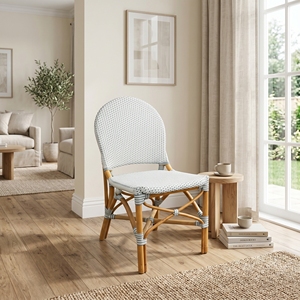 Nouvelle Chaise de Salle à Manger Moderne Minimaliste Faite à la Main en Bois Tressé Artisanal Style Bistro Français Décoration Intérieure Haut de Gamme - Product Image 2