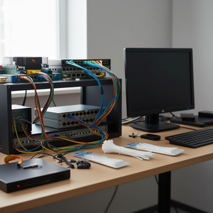 Attaches-câbles blancs BRIDAS 8.0*450 pour la gestion des câbles et accessoires - Product Image 3