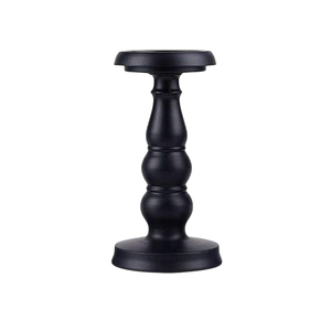 Nuevo Candelabro Decorativo para Decoración del Hogar, Acabado Negro Mate, Portavelas de Aluminio Fundido, Hecho a Mano y Personalizado - Product Image 3