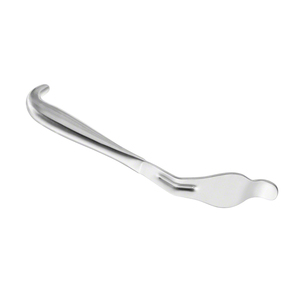 Palanca de hueso curvada personalizada de 240 mm (9.12 pulgadas) con punta roma de 44 mm de ancho y mandíbula de 44 mm de ancho, instrumento manual para cirugía ósea, fabricado en acero inoxidable. - Product Image 5