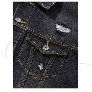 Veste en jean sans manches pour homme de haute qualité, style tendance, taille standard, fabriquée avec un bon matériau, veste en jean de la meilleure qualité pour homme - Product Image 4