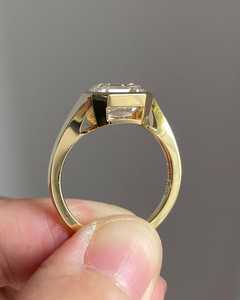 แหวนเพชรทรง Asscher น้ำหนัก 3.01 กะรัต VS2 สวยงาม วิจิตร แหวนทองคำ 18K สีเหลือง ของขวัญสำหรับงานแต่งงาน งานเลี้ยง ของขวัญวันเกิด วันครบรอบ ฯลฯ - Product Image 5