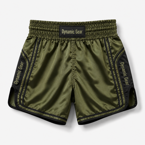 Shorts de Muay Thai en gros, nouvelle mode, impression de logo personnalisée, shorts de combat respirants et confortables pour le Muay Thai - Product Image 3