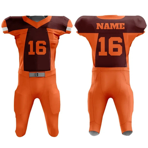 Green American Football Jersey Set 85 Number Sublimated V-Neck Short Sleeve Moisture Wicking Fitted Men's Uniform - Product Image 5