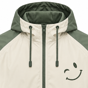 <b>Hooded</b> Windbreaker <b>Jacket</b> for <b>Men</b> lightweight outdoor sports resistant <b>hooded</b> full zip custom activewear sportswear manufacturer - Product Image 5