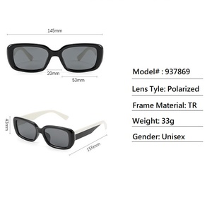 Gafas de Sol Polarizadas TR90 Modernas y Elegantes para Hombre y Mujer, Cómodas, Tendencias 2026, Venta al Por Mayor - Product Image 6