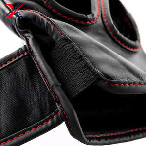 Nouveaux gants de boxe MMA tendance en cuir PU, poignées antidérapantes, unisexe, adultes, sangle de poignet réglable, légers, séchage rapide - Product Image 6