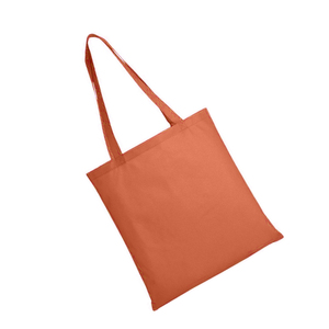 Bolsa de compras con asa larga de la mejor calidad, precio económico, logotipo personalizado y color sólido. - Product Image 4