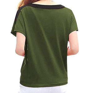 Camiseta Corta de Alta Calidad para Mujer, Corte Regular Personalizado, Ecológica, Transpirable, de Secado Rápido, 100% Algodón, para Todas las Temporadas - Product Image 2