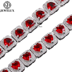 Premium Quality 925 Silver 18K Gold Plated Luxury Fashion Hip Hop Iced Cuban <b>Chain</b> Necklace Moissanite for Men Women <b>Cheap</b> Price - Product Image 5