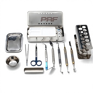 Instruments dentaires réutilisables pour usage professionnel, ensemble complet, stérilisation manuelle à haute température, technologie française - Product Image 1