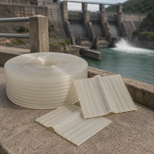 Sofuco <b>PVC</b> KN92 Transparent Virgin <b>PVC</b> Waterstop Online Technical Support for Dams Irrigation Culverts-High Elongation - Product Image 3