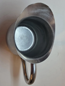 Verseuse à lait en acier inoxydable à large bec verseur, avec poignée double face, pour café, restaurant, boulangerie - Product Image 3