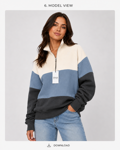 Nueva Sudadera con Capucha Oversize para Mujer, Estampada en Poliéster/Algodón Ecológico, Color Sólido en la Parte Delantera, Estilo Urbano, Otoño - Product Image 3