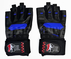 Gants d'entraînement élégants pour le fitness, accessoires de sport, gants de musculation à demi-doigts avec support de poignet pour la gym et l'haltérophilie - Product Image 1