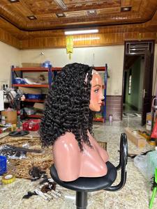 Hot Selling Luxurious Natural Color Burmese Curl Hair Wholesale <b>Human</b> Hair Extensions Style Hair Vendor Best Quality - Product Image 4