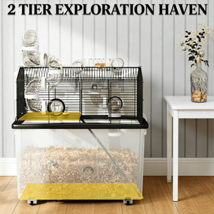 Hamster Cage Pet Cage for <b>Small</b> Mammals - Product Image 4