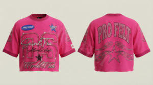 Custom Logo Rhinestone Embellished 100% Cotton Short Sleeve Crop T-Shirt Unisex Street Style Loose Fit Summer Trendy Breathable - Product Image 5