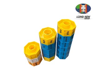 LONGNEW Phonics Word Builder Toy | Interlocking Rotating Letter <b>Blocks</b> for Early Learning - Product Image 4