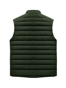 Custom OEM <b>Men</b> Hooded Puffer <b>Vest</b> Quilted Warm <b>Thermal</b> Lining Bodywarmer - Product Image 3