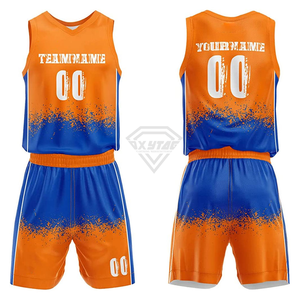 Vente flash - Tenue de basket-ball à séchage rapide avec un prix imbattable - Design personnalisé - Kit de basket-ball / Tenue de sport de basket-ball - Product Image 3