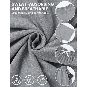 Men Street Style T Shirt Shorts <b>Set</b> Summer Cotton Casual Matching Outfit Loose Fit 2 Piece <b>Set</b> Acid Wash - Product Image 2