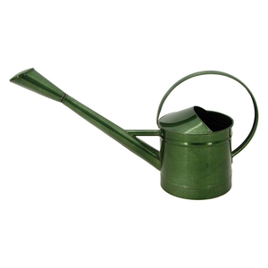 Arrosoir en métal noir, arrosoir de jardin en fer, arrosoir en acier galvanisé pour fournitures de jardinage, plantes d'intérieur et d'extérieur - Product Image 5
