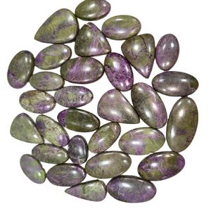 Gemas de Estichtita KHUSHI al por Mayor, Cabujón Suelto de Piedra Preciosa, Colección Premium, Piedra Preciosa 100% Natural, Valorada por Terceros - Product Image 3