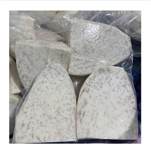 Cubes de taro pelés surgelés IQF du Vietnam, qualité A, 500 kg, emballage sous vide, tranches coupées pour bubble tea, desserts, glaces - Product Image 1