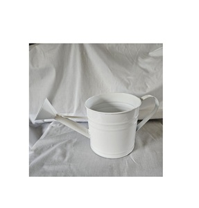 Arrosoir de jardin en métal de style vintage, grande capacité, avec poignée confortable, pour arroser les fleurs et les plantes sur balcon et terrasse - Product Image 2