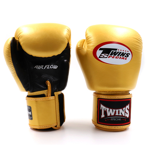 Guantes de Boxeo Twins Personalizados con Impresión OEM, Azules y Blancos, para Sparring, Kickboxing, Entrenamiento Profesional - Product Image 4