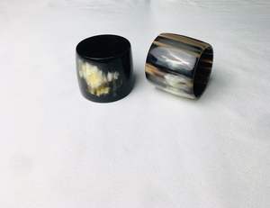 Anillo para Servilletas de Cuerno Natural, Diseño Creativo, Vajilla para Camping, Decoración del Hogar, Duradero, Ecológico, Mejor Precio - Product Image 2